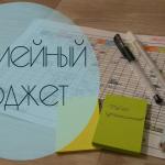 Как составить личный и семейный бюджет правильно